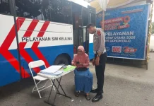 Ditlantas Polda Gorontalo Hadirkan Layanan SIM Keliling