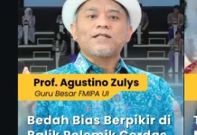 Prof. Agustino Zulys Soroti Viral LCC dalam Sains, Juri dan Ahli Pun Bisa Salah