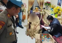 Operasi Pekat Otanaha Polres Bone Bolango Sita Puluhan Botol Miras