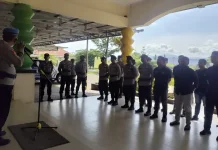 Ciptakan Kamtibmas Kondusif, Polres Gorontalo Utara Gelar Apel Operasi Pekat