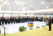 Lantik Puluhan Kepala Sekolah, Bupati Sofyan Tekankan Amanah Jabatan