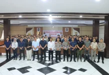 Terima Tim Divkum Polri, Wakapolda Gorontalo Tekankan Profesionalisme Personel