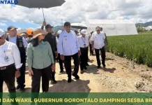 Gubernur Tinjau Kesiapan Geltek PENAS XVII