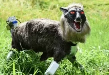 Monster Wolf Diburu Warga Jepang