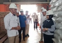 Pastikan Ketersediaan Pangan, Rahmijati Jahya Tinjau Gudang Bulog Gorontalo
