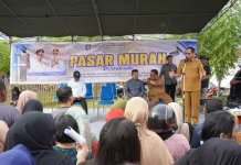Pemprov Gorontalo Gelar Pasar Murah di Dungingi jelang Iduladha