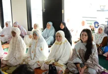 Wagub Gorontalo Salat Iduladha di Masjid Asy-Syahidah