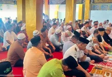 Jajaran Lapas Boalemo Laksanakan Salat Id Bersama Warga Binaan