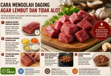 Jangan Langsung Direbus, Ini Cara Mengolah Daging agar Empuk dan Tidak Alot