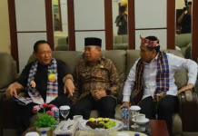 Gusnar Disambut Khusus Gubernur Sultra jelang Penghargaan Daerah Berprestasi