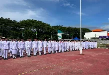 Lomba Kreasi Baris Berbaris Hari Konstitusi Diikuti 10 Sekolah