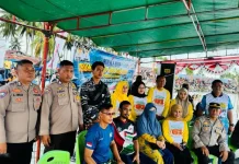 Polres Pohuwato Amankan Balap Perahu Katinting Bulili Cup Championship