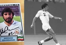 Andranik Eskandarian, Legenda Iran yang Menorehkan Sejarah di Piala Dunia dan Amer
