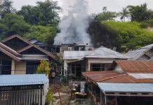 Kebakaran Rumah di Kelurahan Tenilo, Penghuni Selamatkan Diri Keluar Jendela