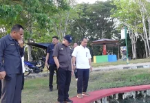 Kondisi Wisata Pentadio Resort Ditinjau Bupati Sofyan jelang Penas KTNA