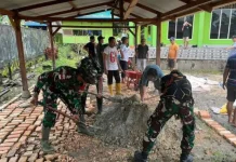 Budaya Gotong Royong Masih di Pertahankan, meskipun di Era Kemajuan Teknologi Info