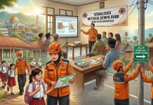 BPBD Kota Gorontalo Intensifkan Edukasi dan Simulasi Kesiapsiagaan Gempa Bumi