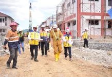 Gubernur Gusnar Tinjau Pembangunan Sekolah Rakyat di Wonosari
