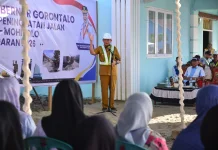 Warga Desa Mohiyolo Sambut Gembira Pekerjaan Jalan Menghubungkan Desa Lakeya
