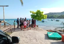 Perahu Ditemukan Terikat di Rompon, Nelayan Batudaa Pantai Hilang