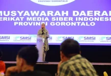 Buka Musda II SMSI Gorontalo, Wagub Dorong Kepemimpinan Visioner di Era Digital