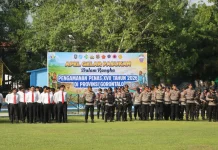 Polda Gorontalo Siagakan Personel Kawal Sukses PENAS XVII Tani dan Nelayan