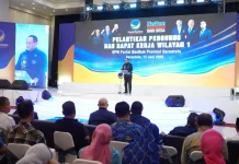 Gubernur Gusnar Ajak NasDem Perkuat Pembangunan Daerah