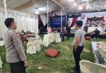 Layanan 110 Polres Gorontalo Hentikan Pesta Musik hingga Dini Hari