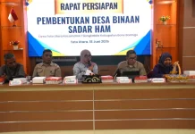 Desa Toto Utara Bone Bolango Bersiap jadi Percontohan Desa Sadar HAM