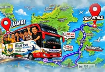 Kontingen PENAS asal Jambi Lewati Jalan Darat 3.800 km ke Gorontalo