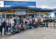 Kloter Pertama PENAS XVII Sulawesi Tengah Tempuh Jalur Laut