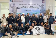 Kontingen Ketiga Jabar Tiba di Arena Penas XVII Gorontalo