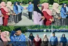 Apel Korpri Pohuwato: Tiga ASN Pensiun, 20 Petugas Kebersihan Dibantu