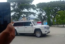 Breaking News: Presiden Tiba di Lokasi PENAS Petani Nelayan di Gorontalo