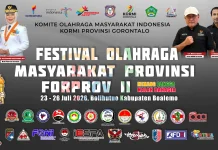 Persiapan FORPROV Gorontalo 2026 Mulai Dimatangkan