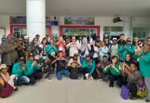 Peserta PENAS XVII Asal Papua Tengah Terpukau Keramahan Masyarakat Gorontalo