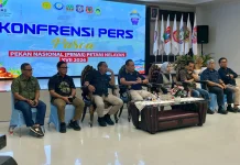 Pasca-PENAS XVII, Gubernur Gusnar Silaturahmi dengan Wartawan