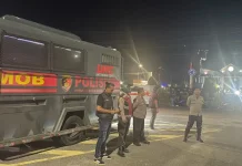 Polres Gorontalo Bubarkan Balap Liar di Kawasan Bundaran Habibie