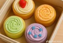 Mini Cake Bento yang Cantik dan Hemat
