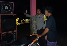 Polsek Boliyohuto Hentikan Hiburan Musik hingga Larut Malam