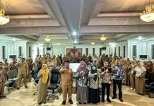 Sekda Paparkan Capaian SAKIP dan Reformasi Birokrasi ke Tim KemenPAN-RB
