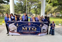 Kafilah Kabupaten Gorontalo Didorong Tampil Percaya Diri di MTQ Tingkat Provinsi