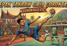 STC Gorontalo Targetkan Prestasi Terbaik di Liga Sepak Takraw