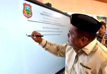Sekda Canangkan Zona Integritas di Dinas Dikbud Kabupaten Gorontalo