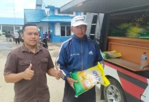 Polres Gorontalo Utara Gelar Gerakan Pangan Murah Beras SPHP