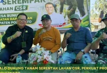 BRMP Gorontalo Dukung Tanam Serentak Cetak Sawah di Pohuwato