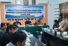 KIP Gorontalo Monev Keterbukaan Informasi Publik Bawaslu Kabupaten/Kota