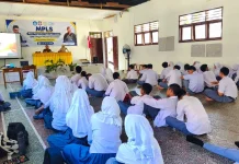 Kalak BPBD Bekali Siswa Baru SMK Model Gorontalo dengan Edukasi Mitigasi Bencana