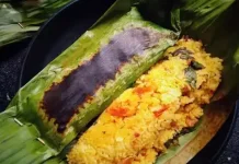 Aroma Harum Nasi Kuning Bakar