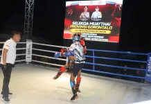 Seleksi Daerah Muaythai Provinsi Gorontalo Berakhir Sukses